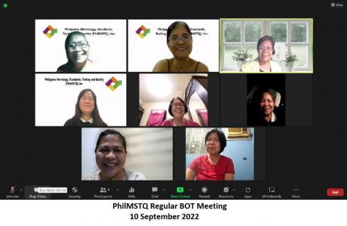 PhilMSTQ Board of Trustees Meeting - Sept 10, 2022