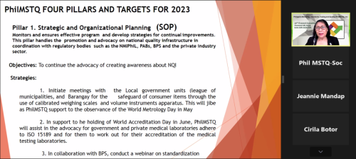 GA presentation of plans