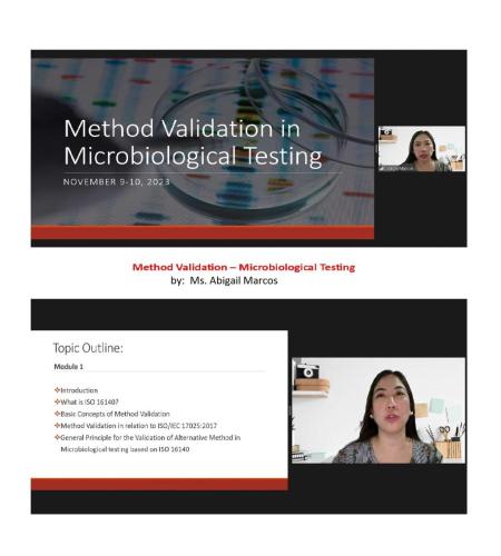 Method Validation - Microbiological Testing ISO 17025:2017 - November 9-10, 2023